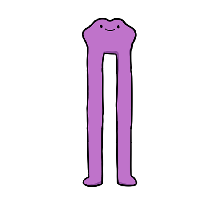 Ditto Tall Sticker