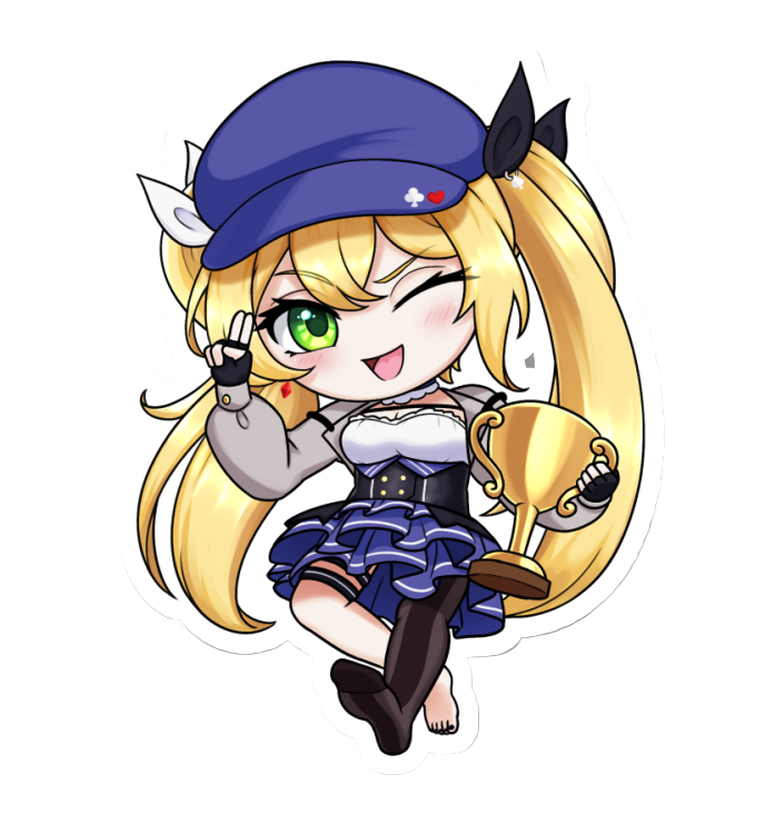 Dokibird (Retro) Sticker