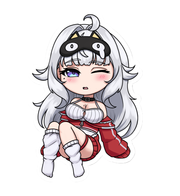 Ember Amane Sticker