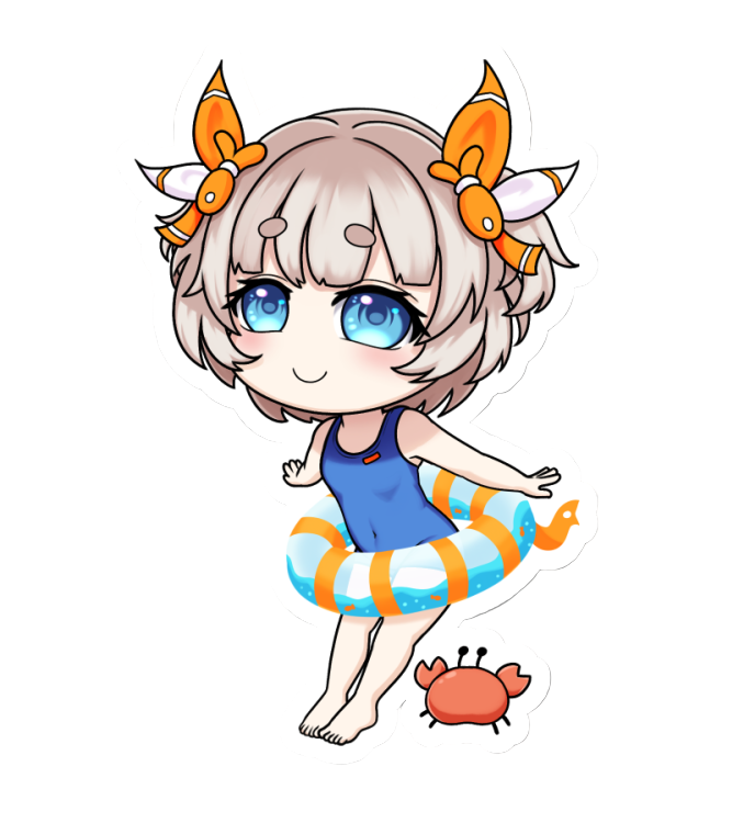 Marimari_en (Swimsuit) Sticker